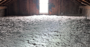 Cellulose Insulation Installed by Fred F. Collis & Sons