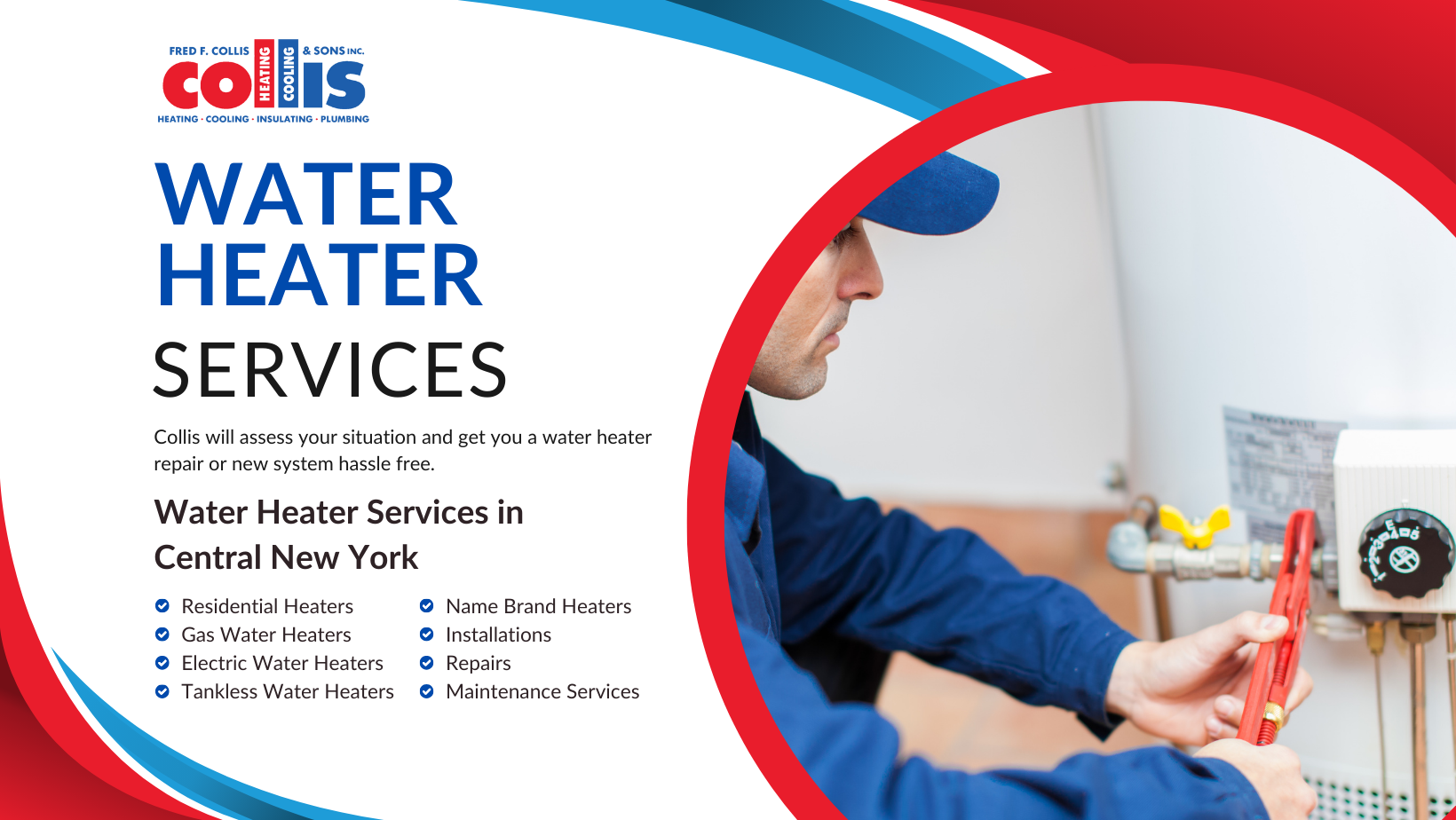 professional water heater services