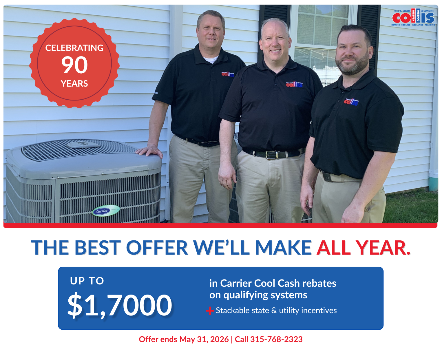 carrier cool cash rebate offer 